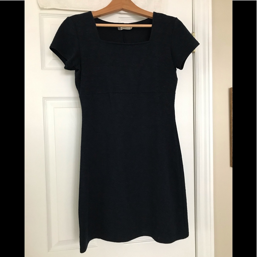 Vintage navy blue mini dress
